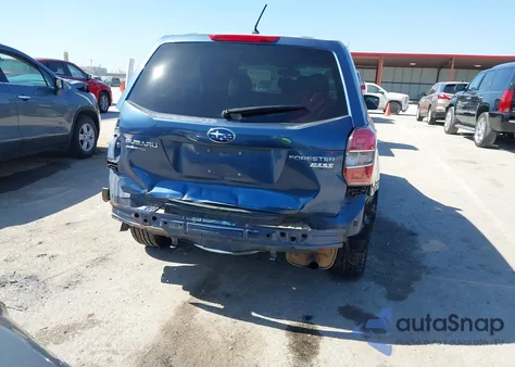 2014 Subaru Forester 2.5I z USA, uszkodzony, nr VIN JF2SJAAC5EG447816